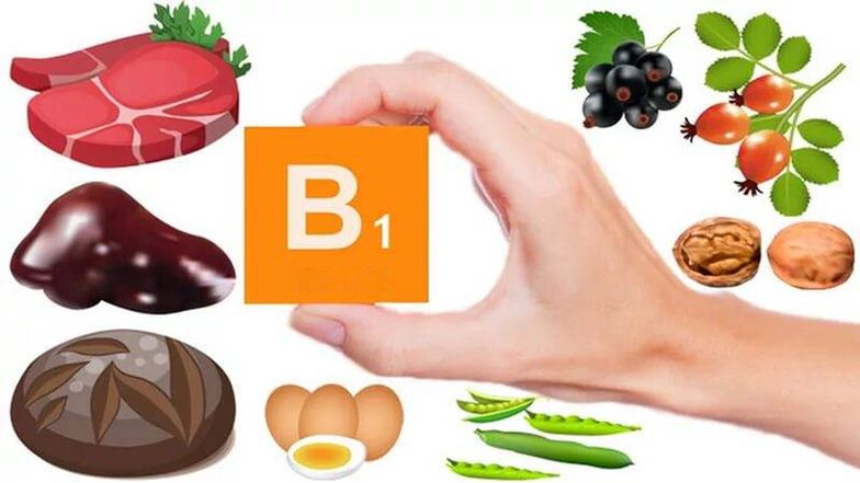 Alimenti contenenti vitamina B1 (tiamina)